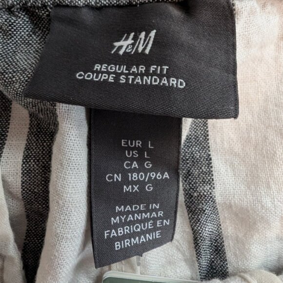 H&M Regular Fit Men's Shorts Size L - Picture 3 of 5